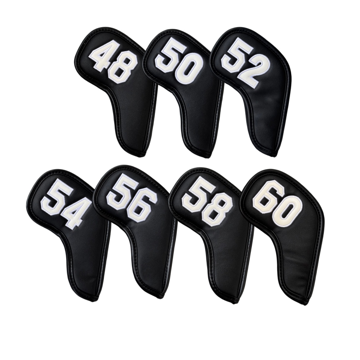 Golf Equipment Storage - ปลอกหุ้มหัวไม้กอล์ฟหนัง PU 48 50 52 54