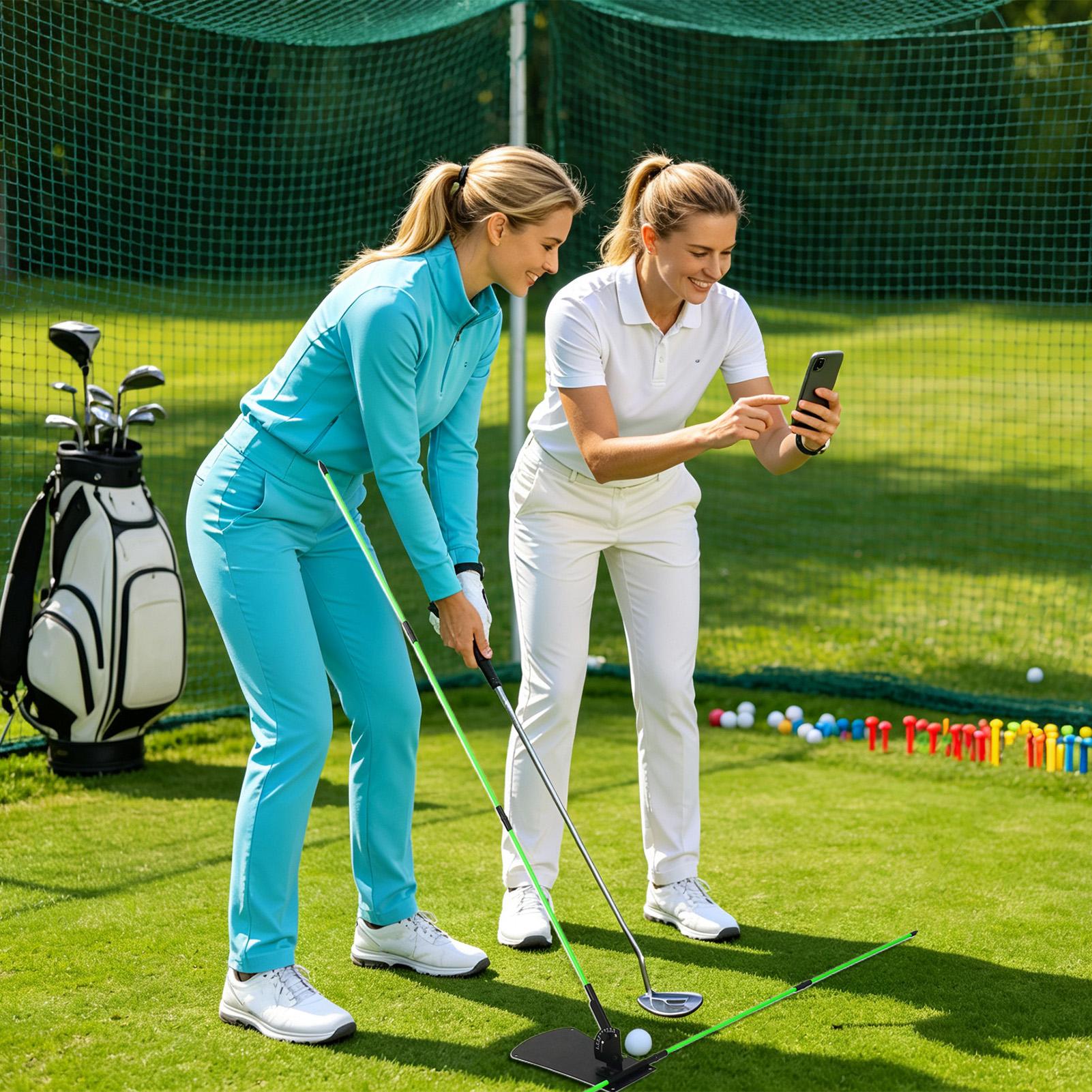 อุปกรณ์ฝึกซ้อมวงสวิงกอล์ฟ ปรับ - Training Aid Swing บทวิจารณ์และราคา