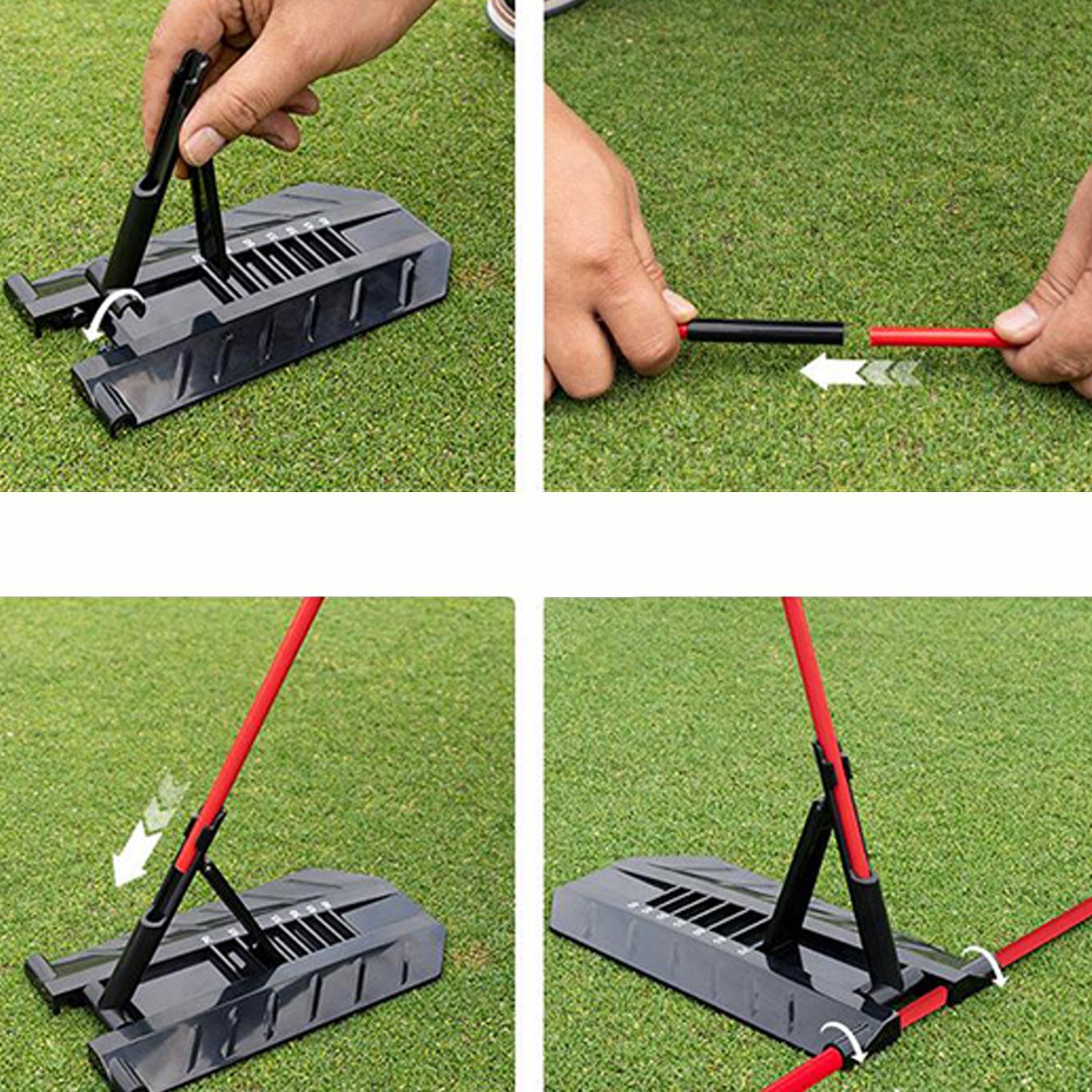 อุปกรณ์ฝึกซ้อมวงสวิงกอล์ฟแบบมื - Alignment Stick Set บทวิจารณ์และราคา