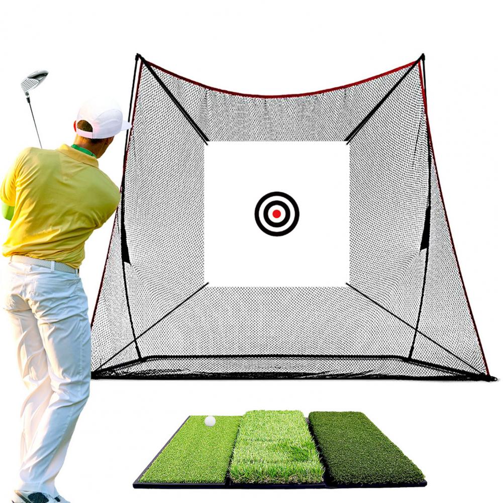 ตาข่ายฝึกซ้อมกอล์ฟในร่มและกลาง - Practice Net Hitting บทวิจารณ์และราคา