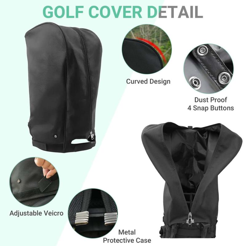 ผ้าคลุมกันฝนแบบพกพาสำหรับถุงกอ - Golf Equipment Storage บทวิจารณ์และราคา