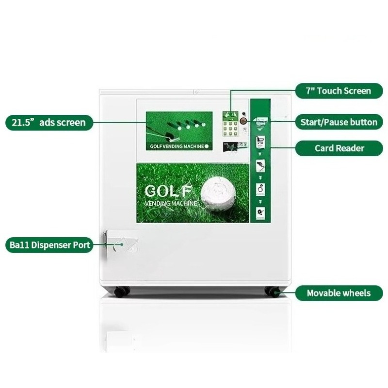 เครื่องจำหน่ายลูกกอล์ฟแบบกำหนด - Golf Equipment Vending Machine บทวิจารณ์และราคา