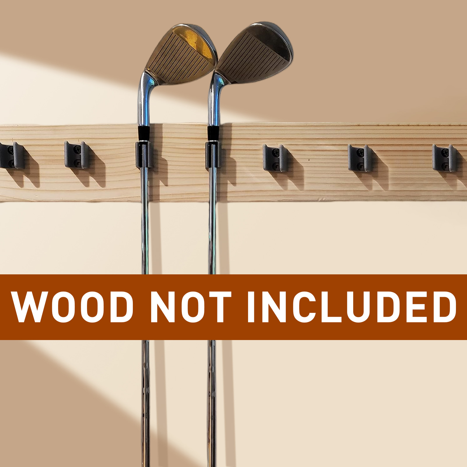 ที่แขวนไม้กอล์ฟติดผนัง 10 ช่อง - Golf Equipment Storage บทวิจารณ์และราคา