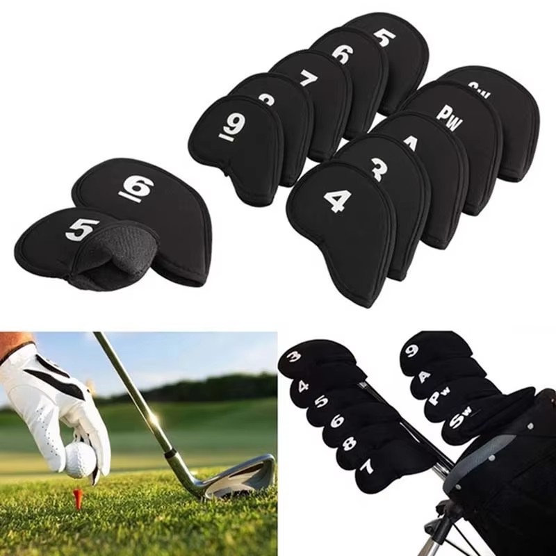 10 ชิ้นแบบพกพากอล์ฟคลับหัวเหล็ - Golf Equipment Storage บทวิจารณ์และราคา