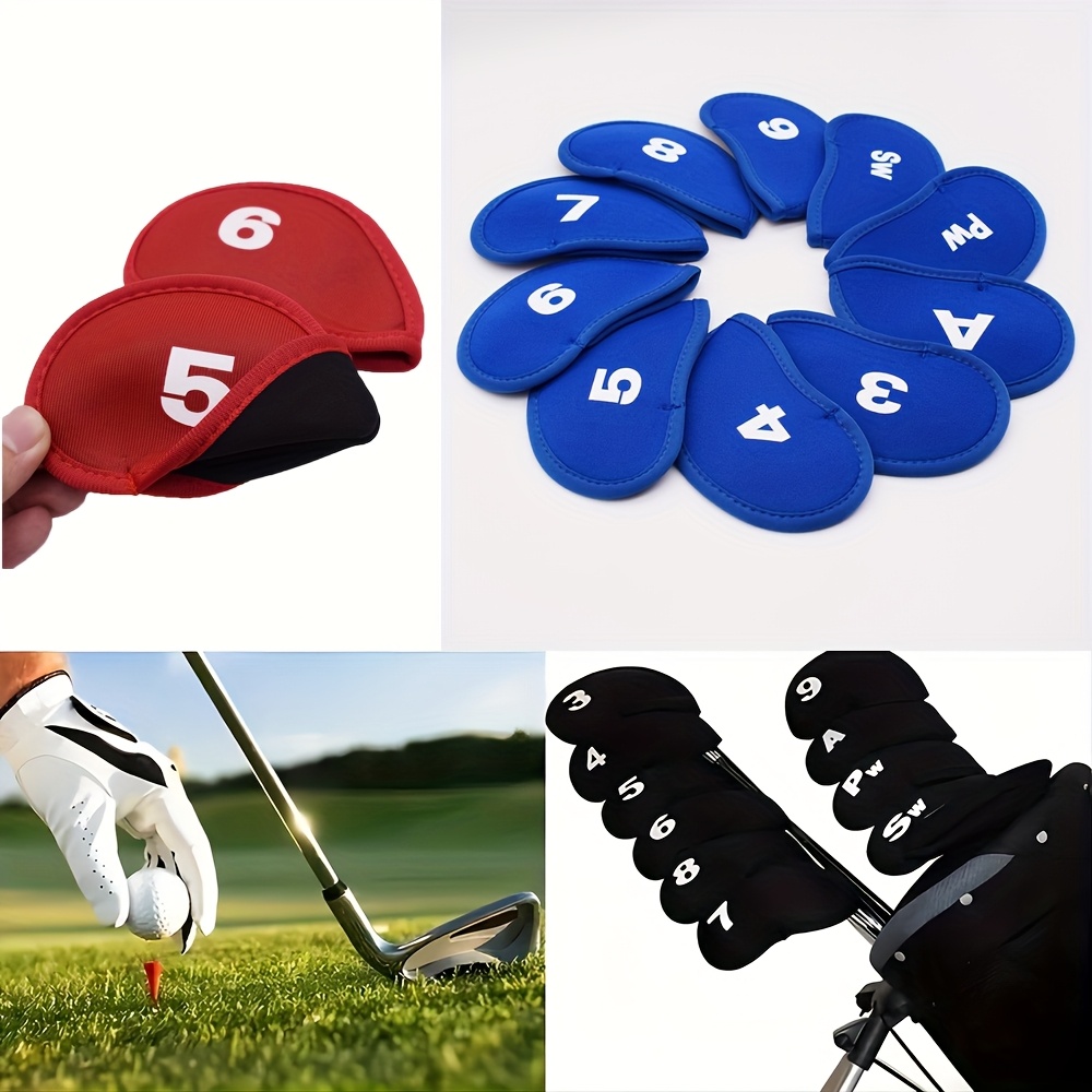 10 ชิ้นแบบพกพากอล์ฟคลับหัวเหล็ - Golf Equipment Storage บทวิจารณ์และราคา