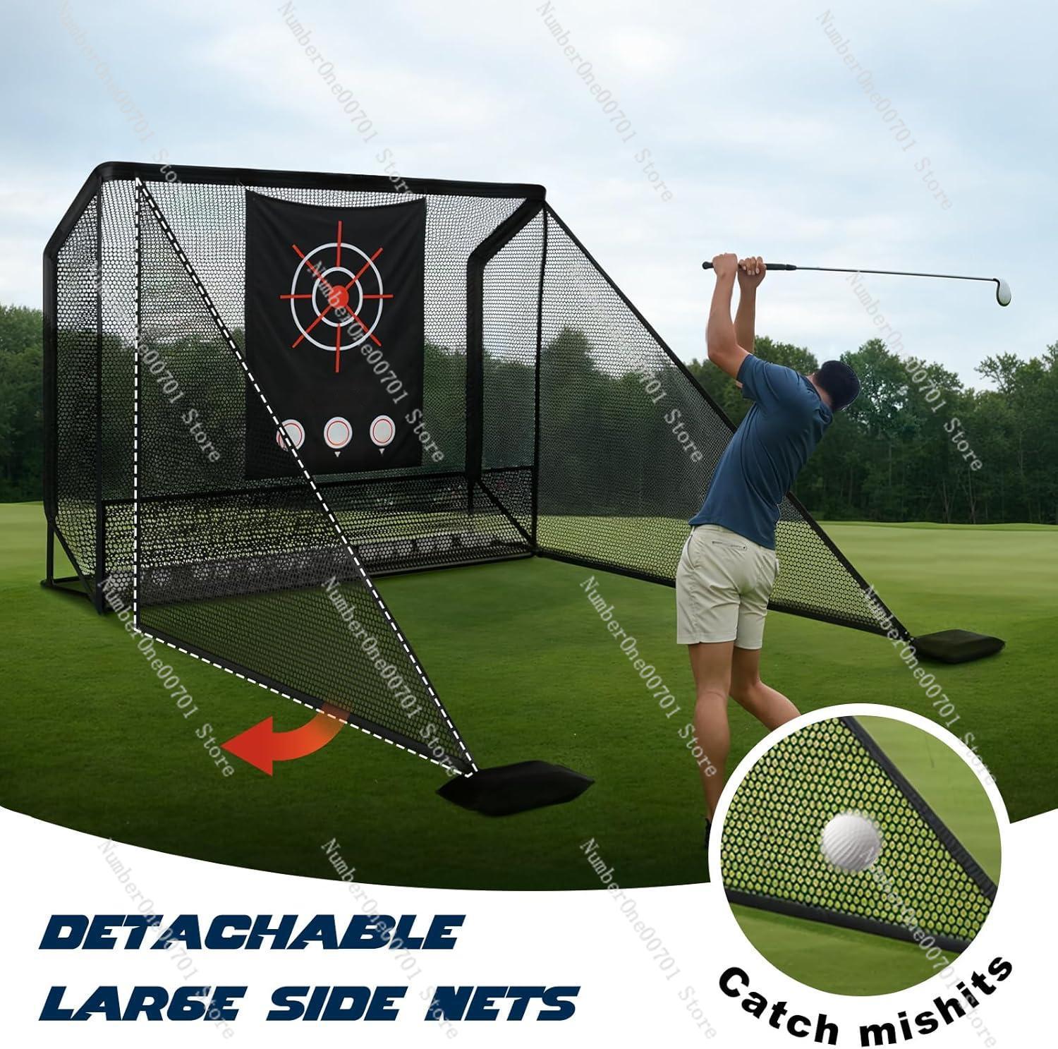 ตาข่ายฝึกซ้อมกอล์ฟ ทนทาน ใช้ได - Practice Net Hitting บทวิจารณ์และราคา