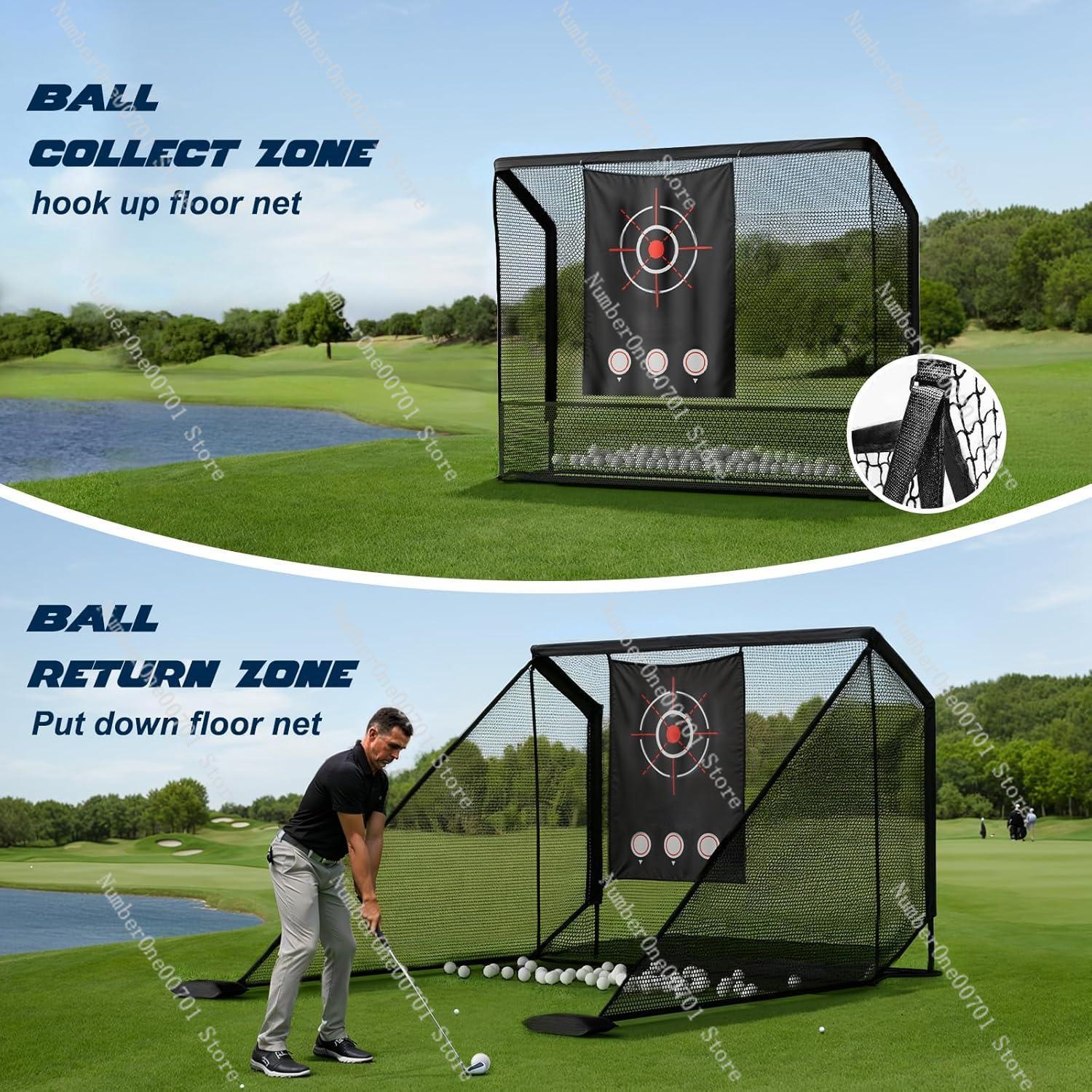 ตาข่ายฝึกซ้อมกอล์ฟ ทนทาน ใช้ได - Practice Net Hitting บทวิจารณ์และราคา